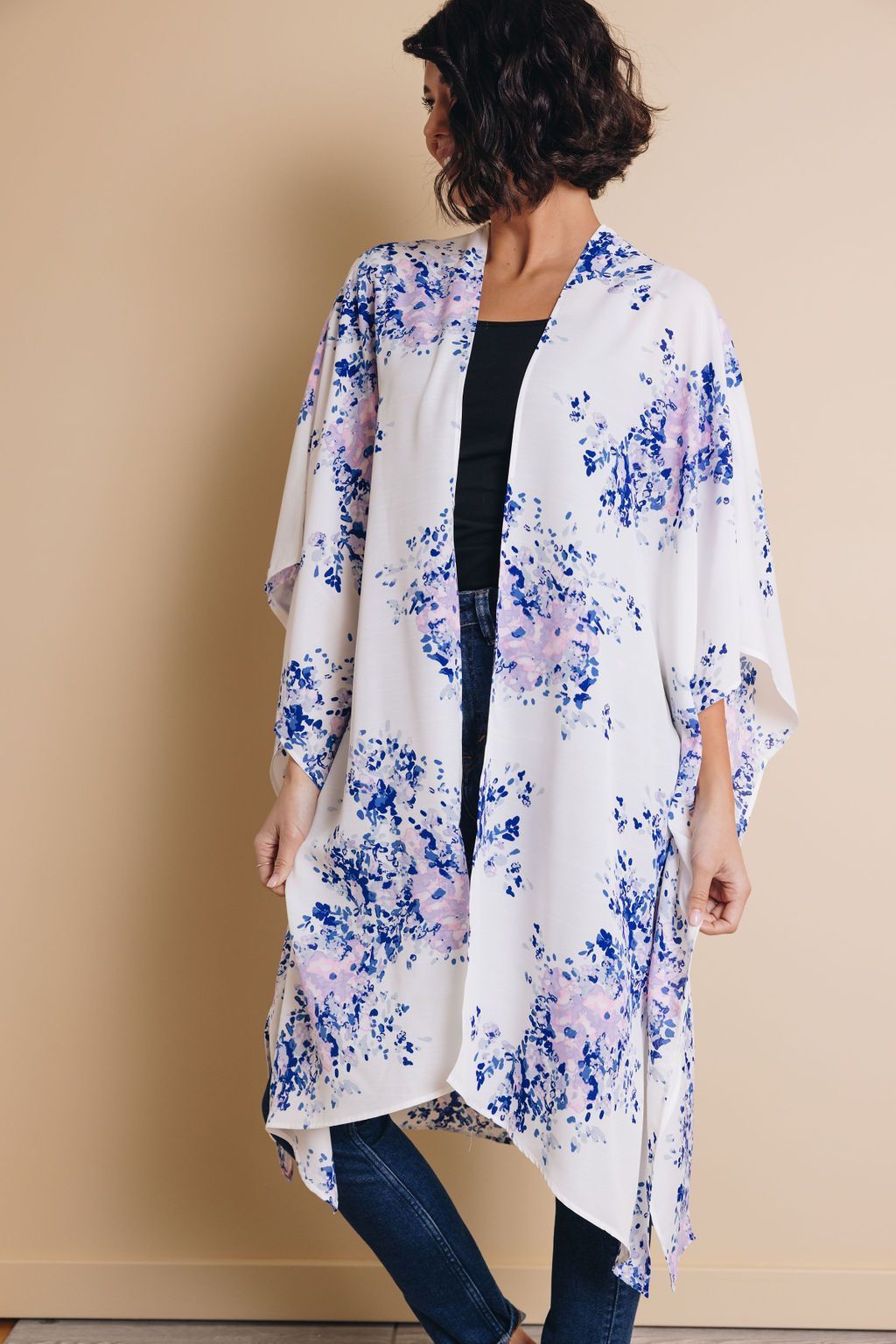 Coachella Love Floral Kimono