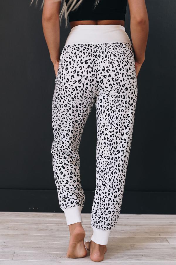 Lindon Patterned Pocket Slit Joggers