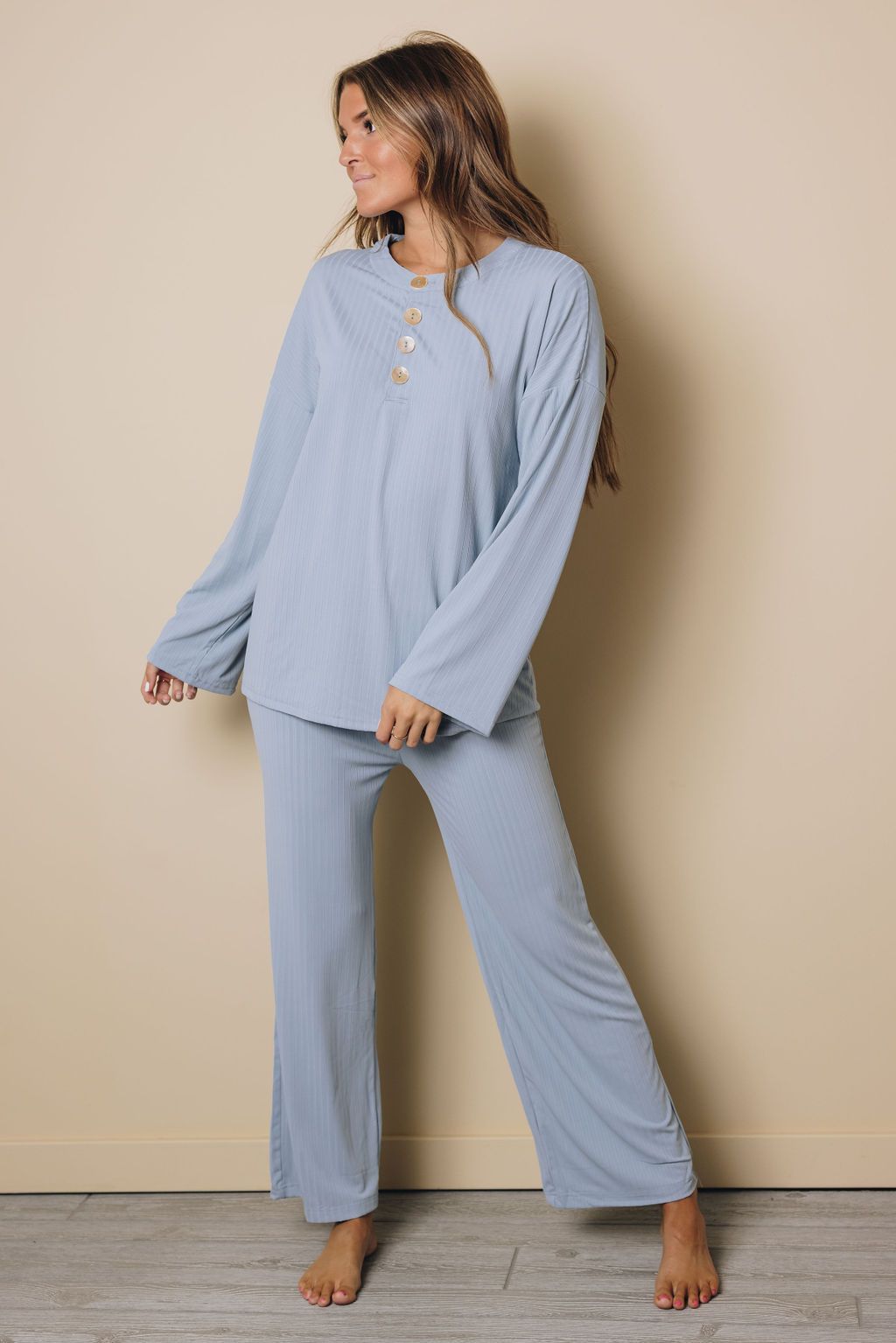 Aurora Buttoned Lounge Wear