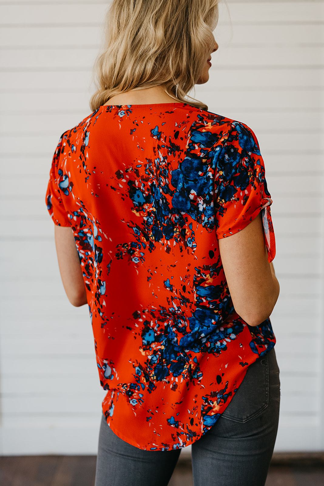 Stay With Me Tie Detail Top