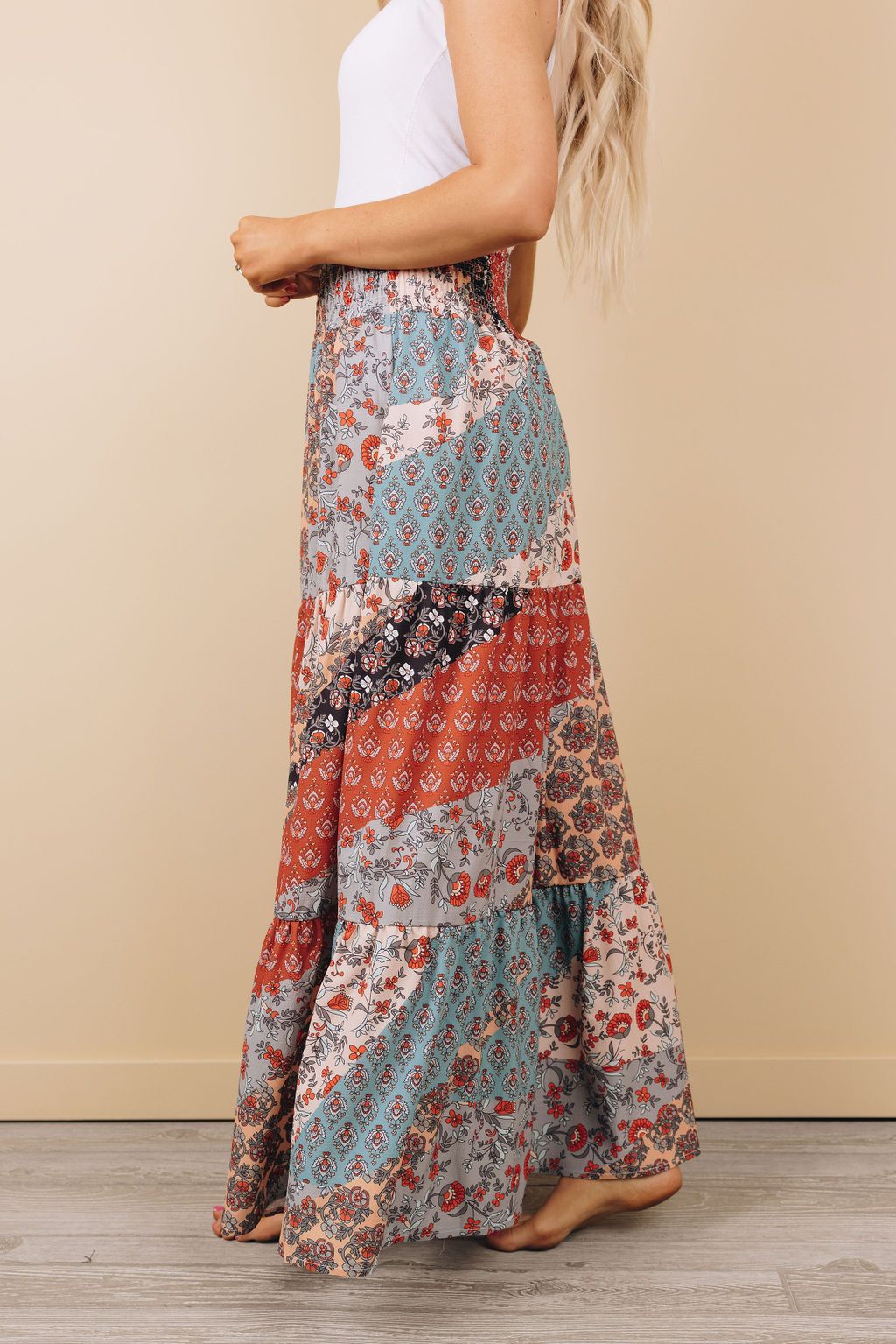 Catrin Boho Maxi Skirt