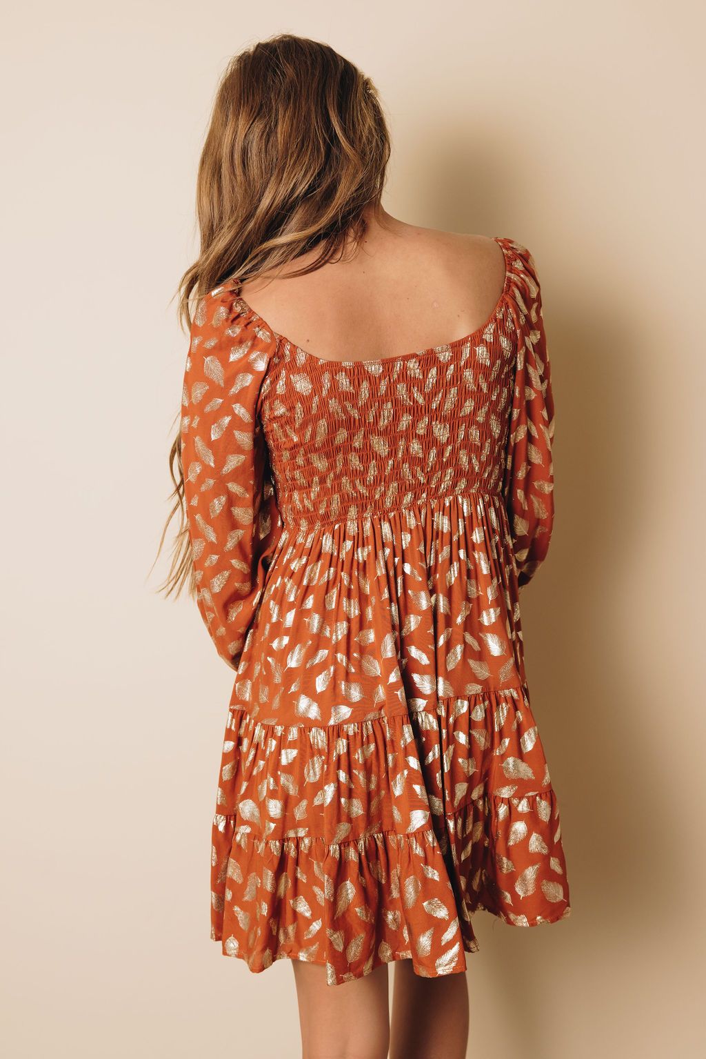 Ashton Ruffled Mini Dress