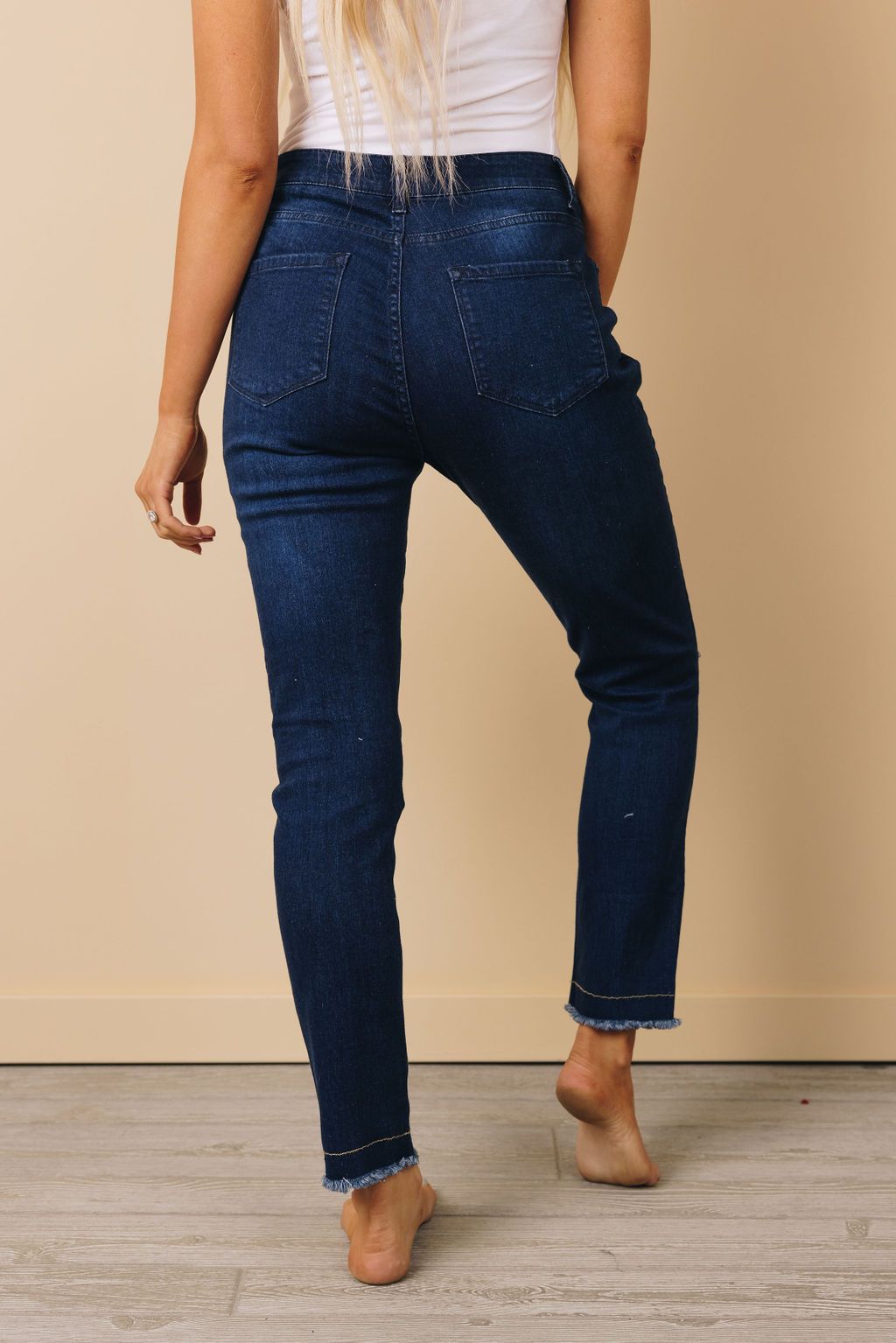 Jazzy Ripped Denim Jeans