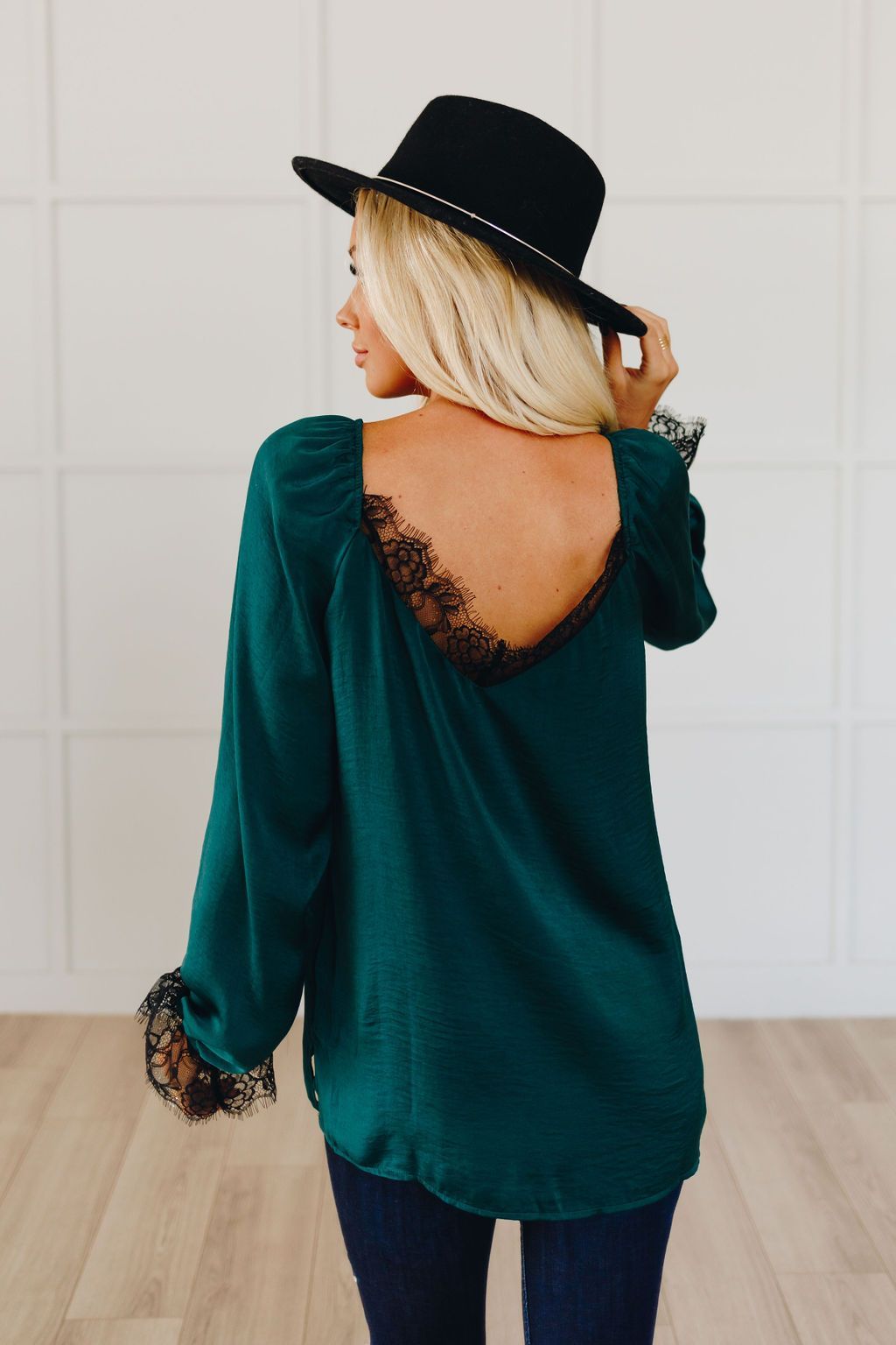 The Morning View Lace Blouse