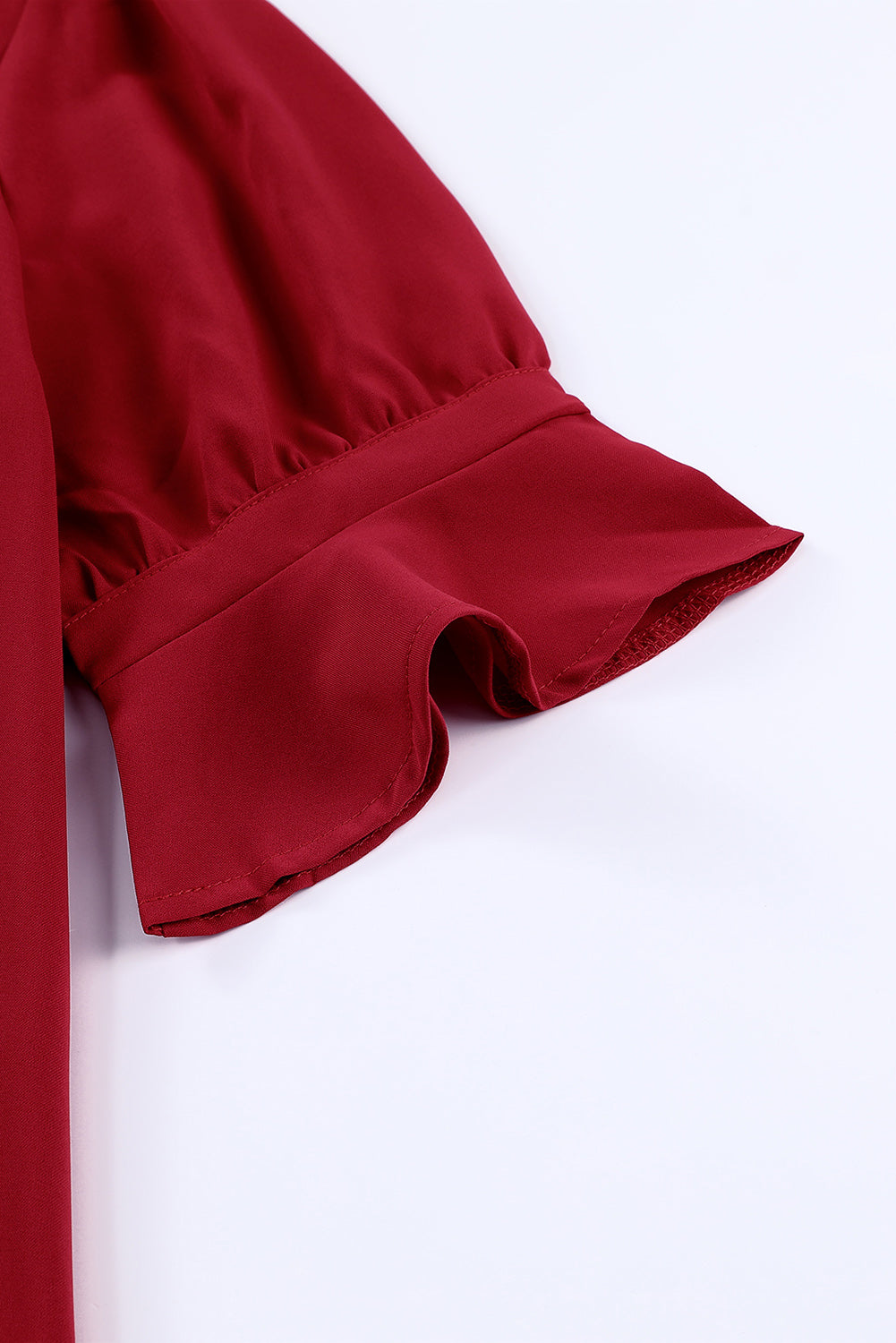 Lindy Ruffled Sleeve Dress