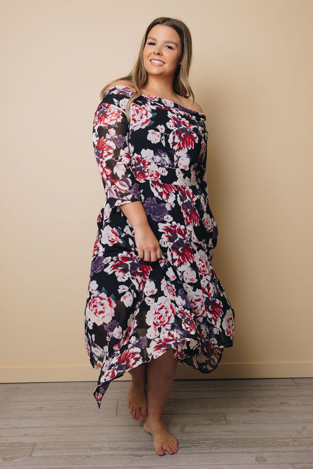 Plus Size - Bennett Floral Dress