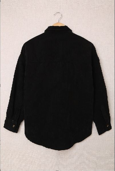 Hippen Corduroy Button Down Top