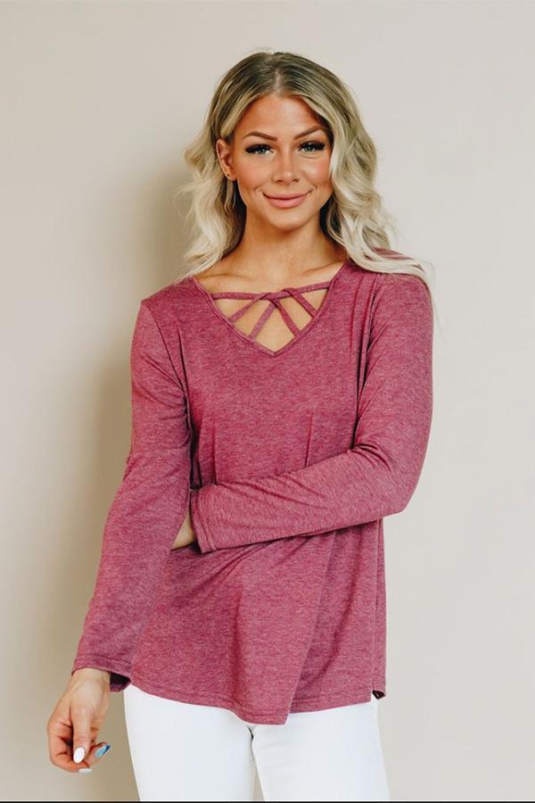 Crisscross Applesauce Top