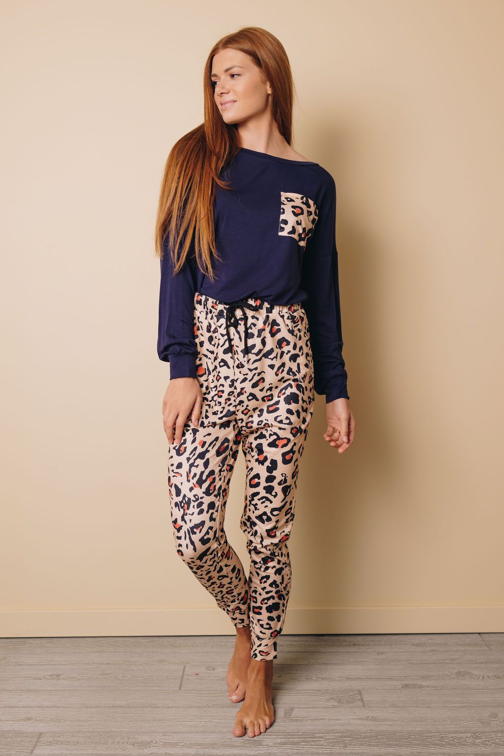 Let Me Lounge Leopard Set