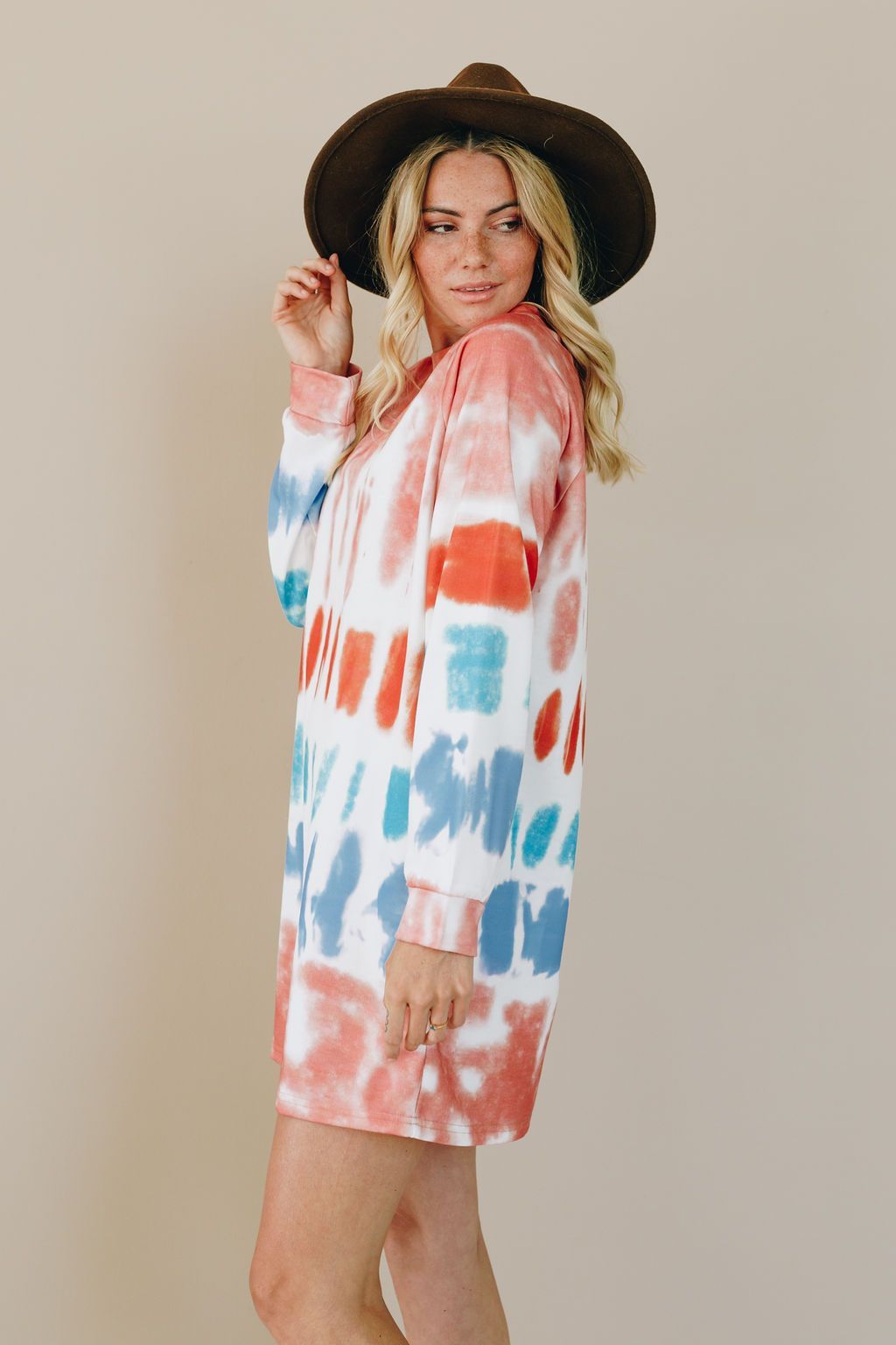 Fit To Be Tie-Dyed Oversized Sweatshirt