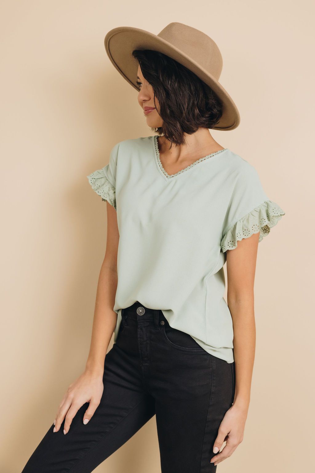 Blossoming Ruffle Shirt