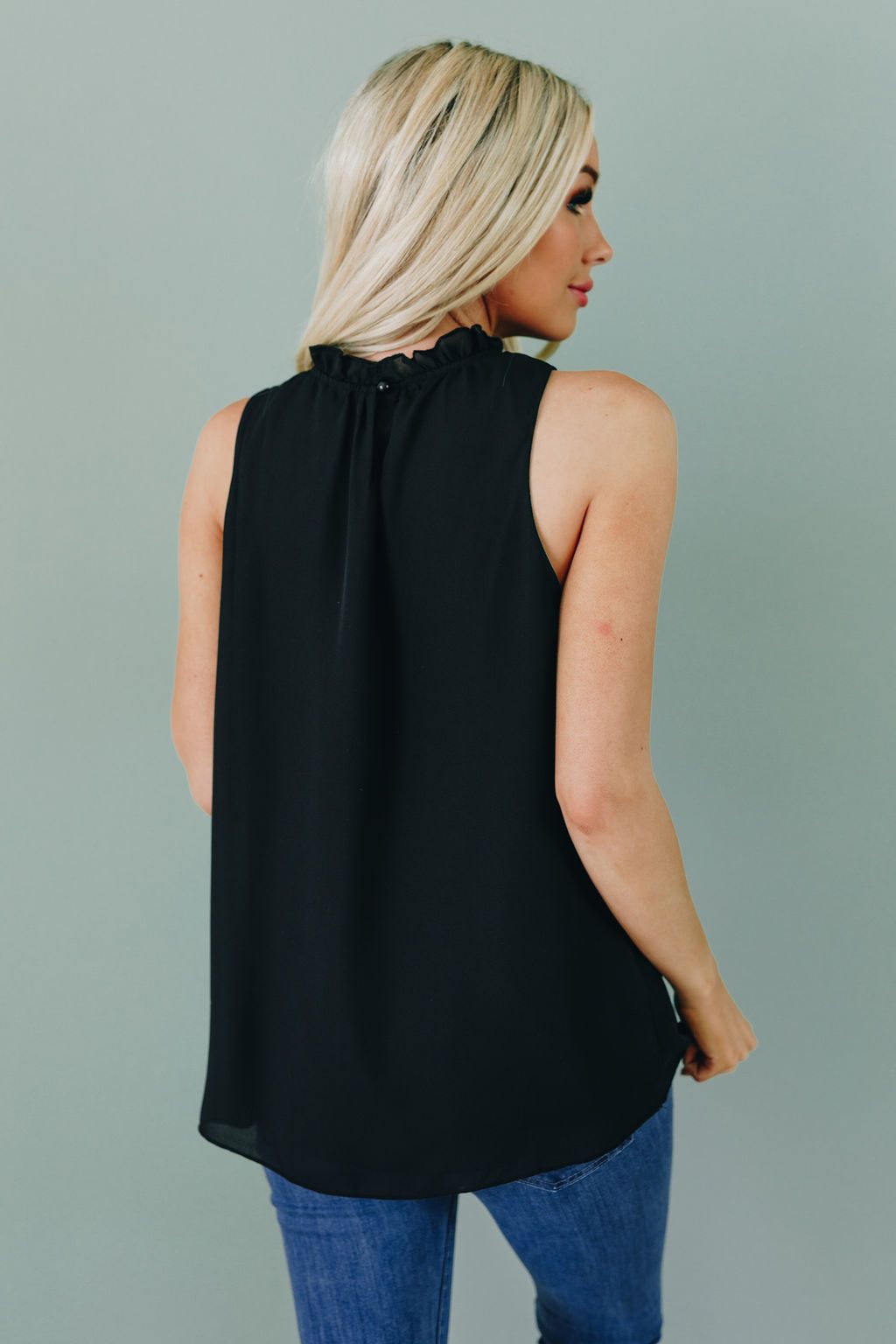 Blind Date Ruffle Tank