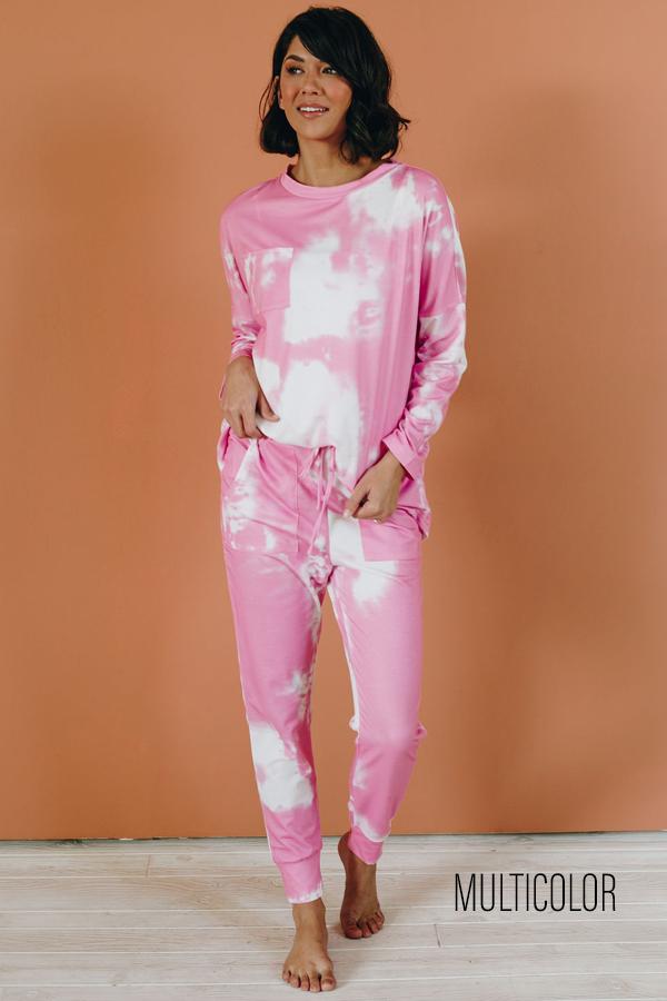 Dye Trying Tie Dye Lounge Set