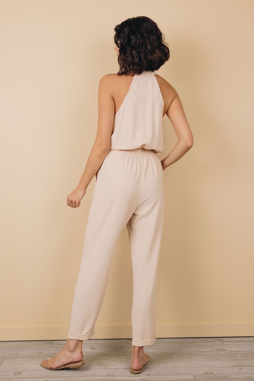 Caster Sleeveless Jumpsuit