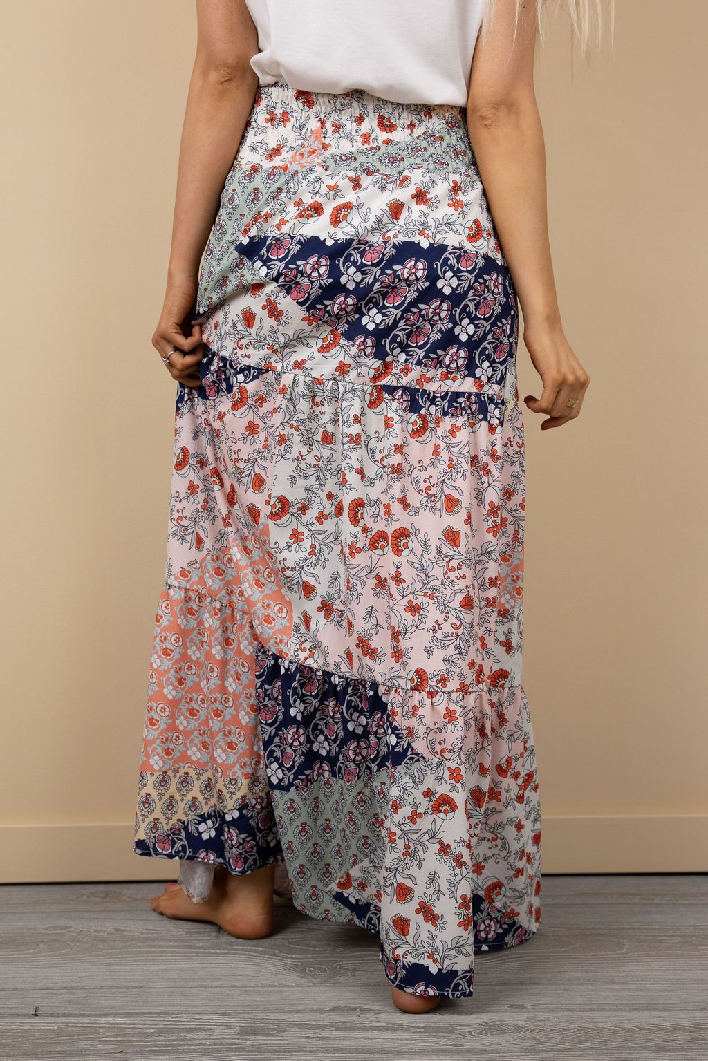 Catrin Boho Maxi Skirt