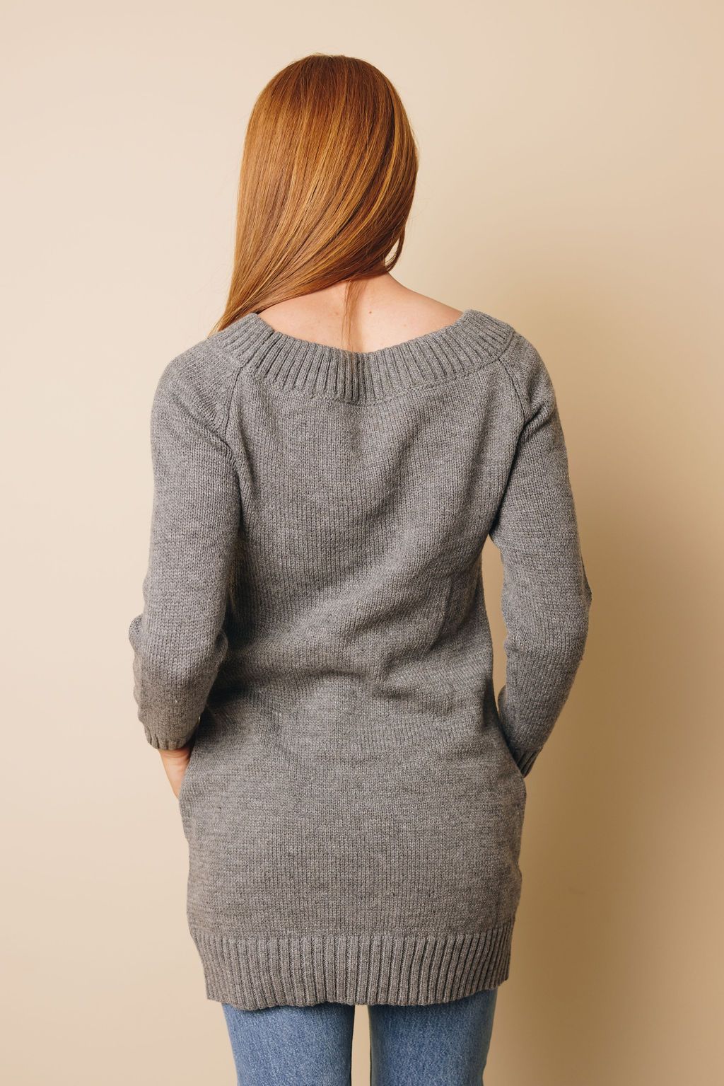 Goldy Off-shoulder Sweater Dress