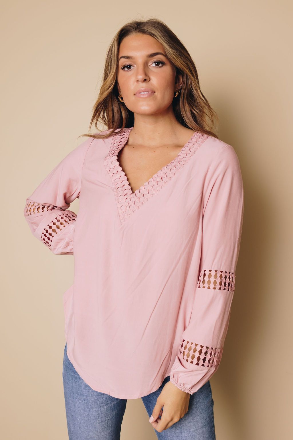 Madison Crochet Blouse