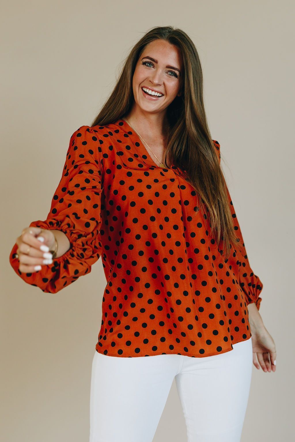 Love You Boo Balloon Sleeve Top