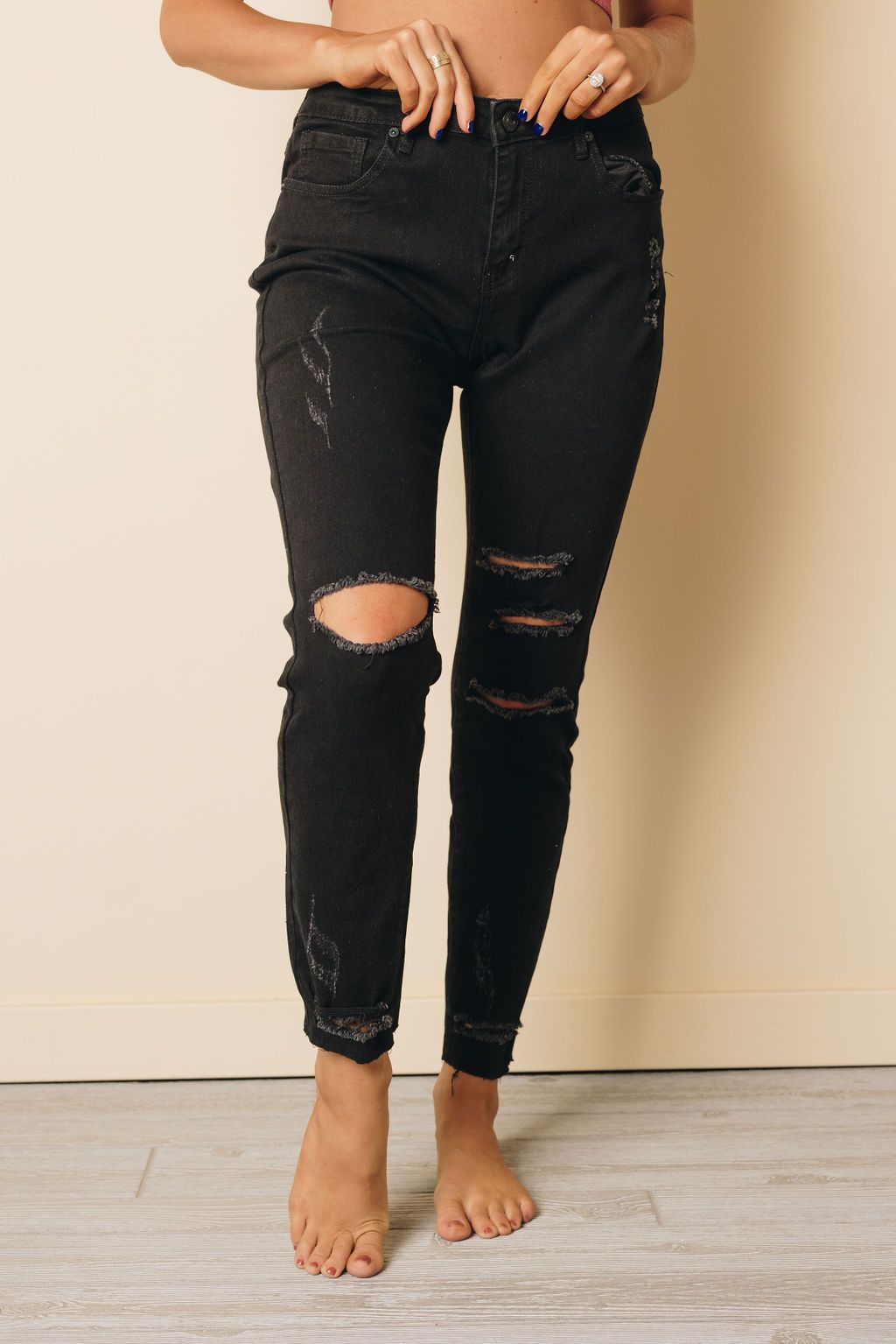 Tevia High Waist Skinny Jeans