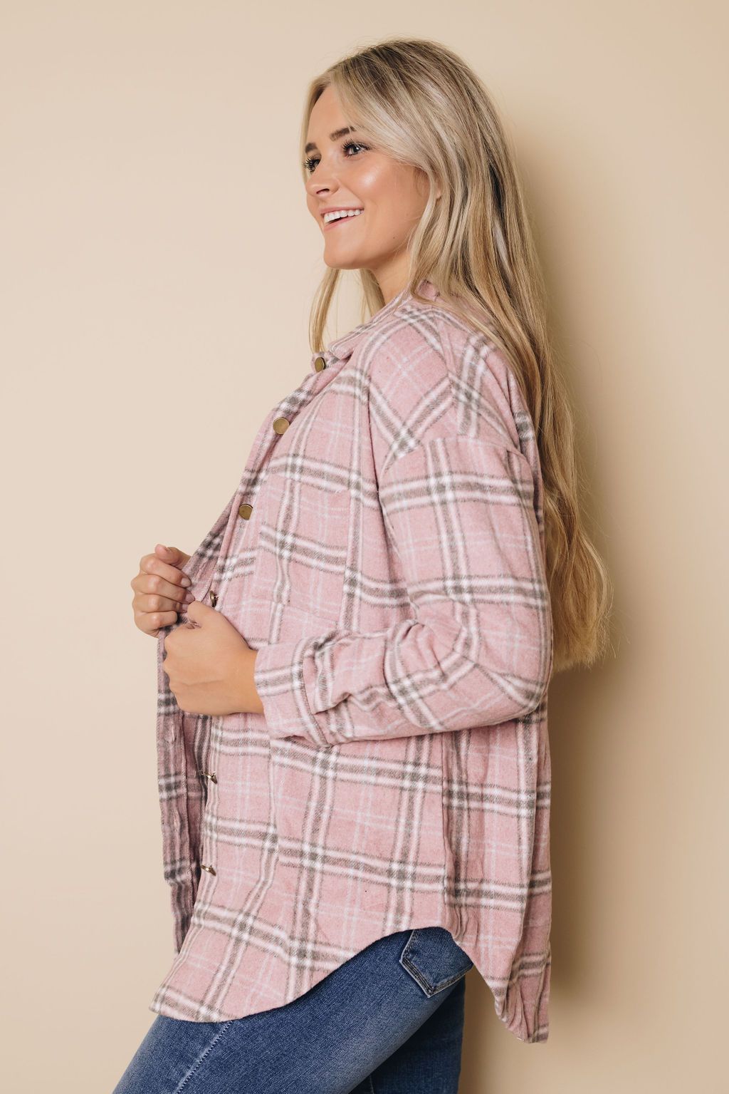 Jenny Plaid Buttoned Shirt