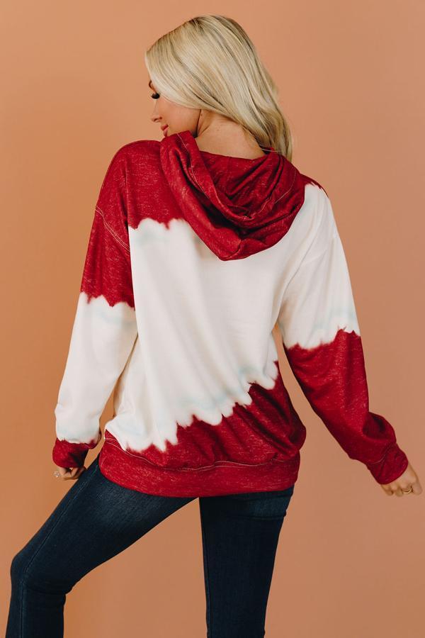 Swipe Right Tie Dye Hoodie