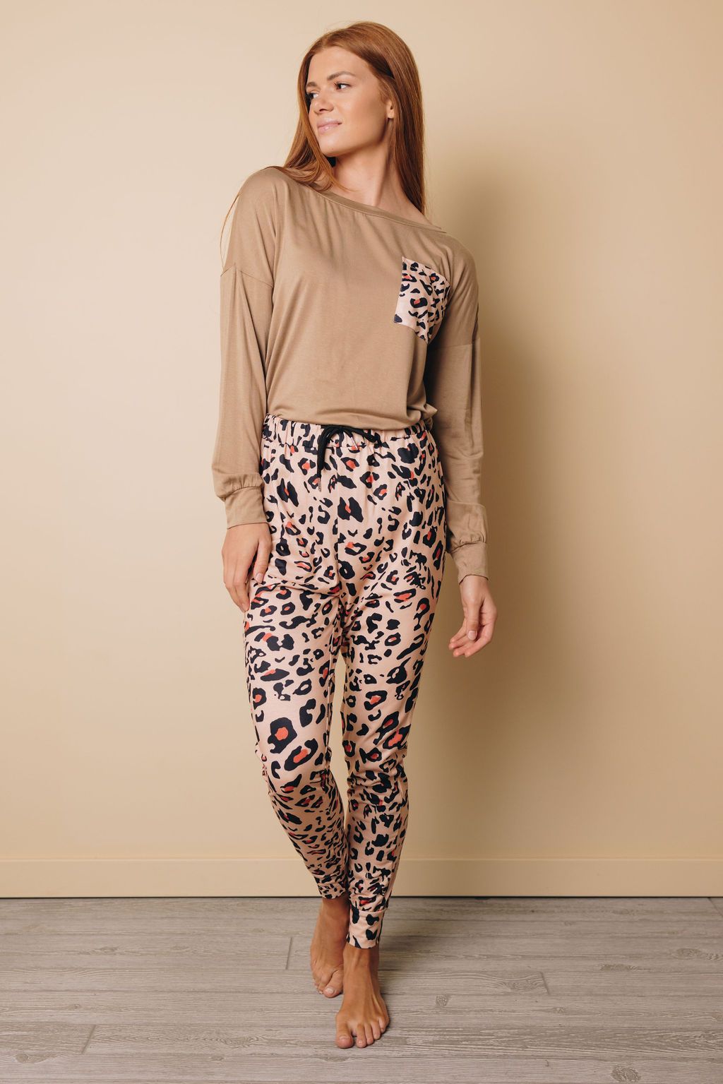 Let Me Lounge Leopard Set