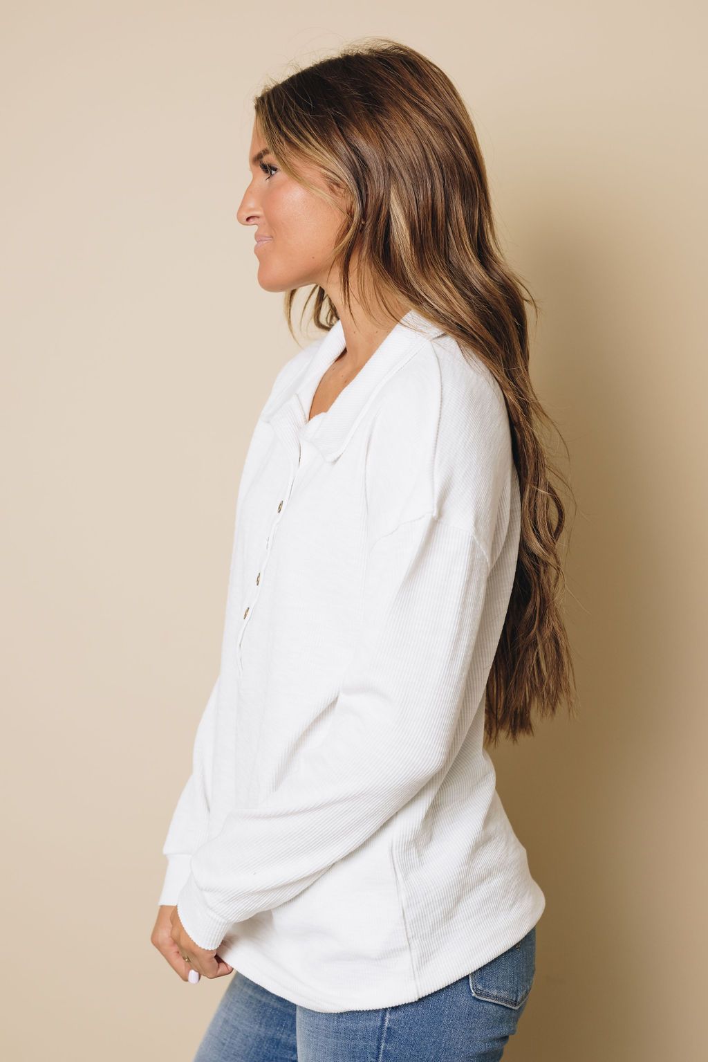 Tomlinson Button Up Top