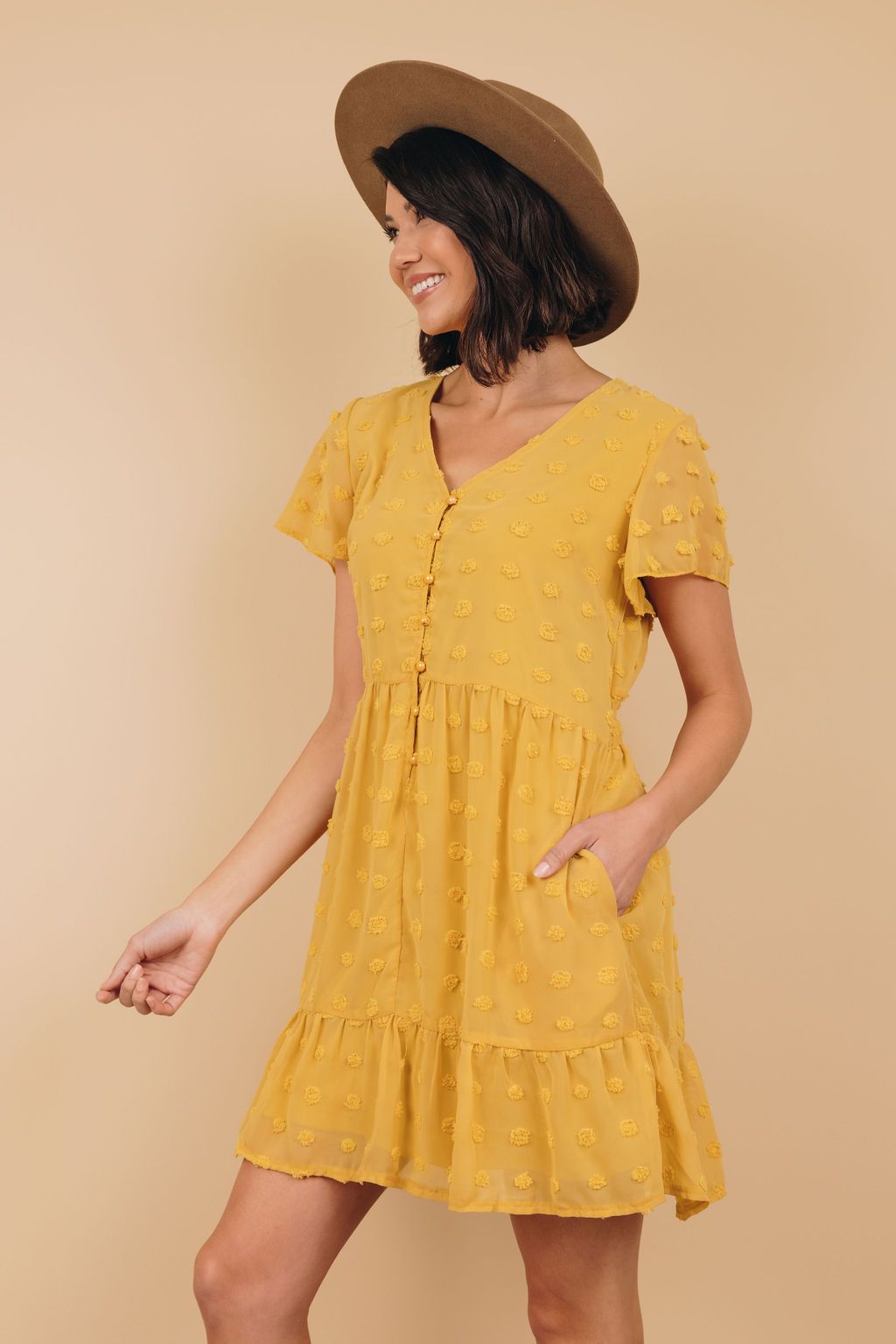 Tulip Festival Polka Dot Dress