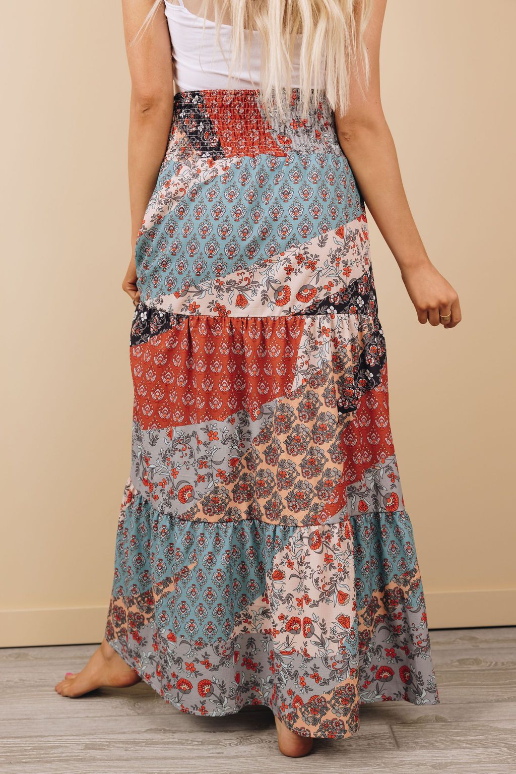 Catrin Boho Maxi Skirt