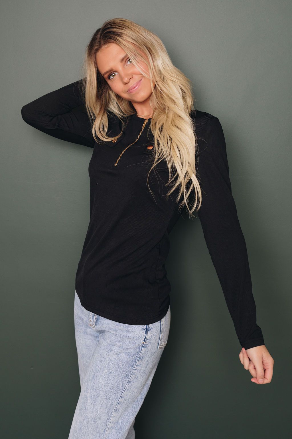 Annika Long Sleeve Top