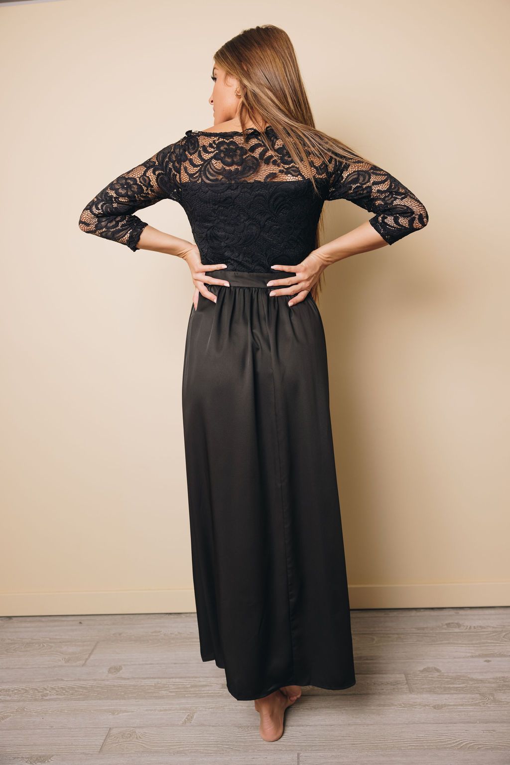 Della Off Shoulder Lace Dress