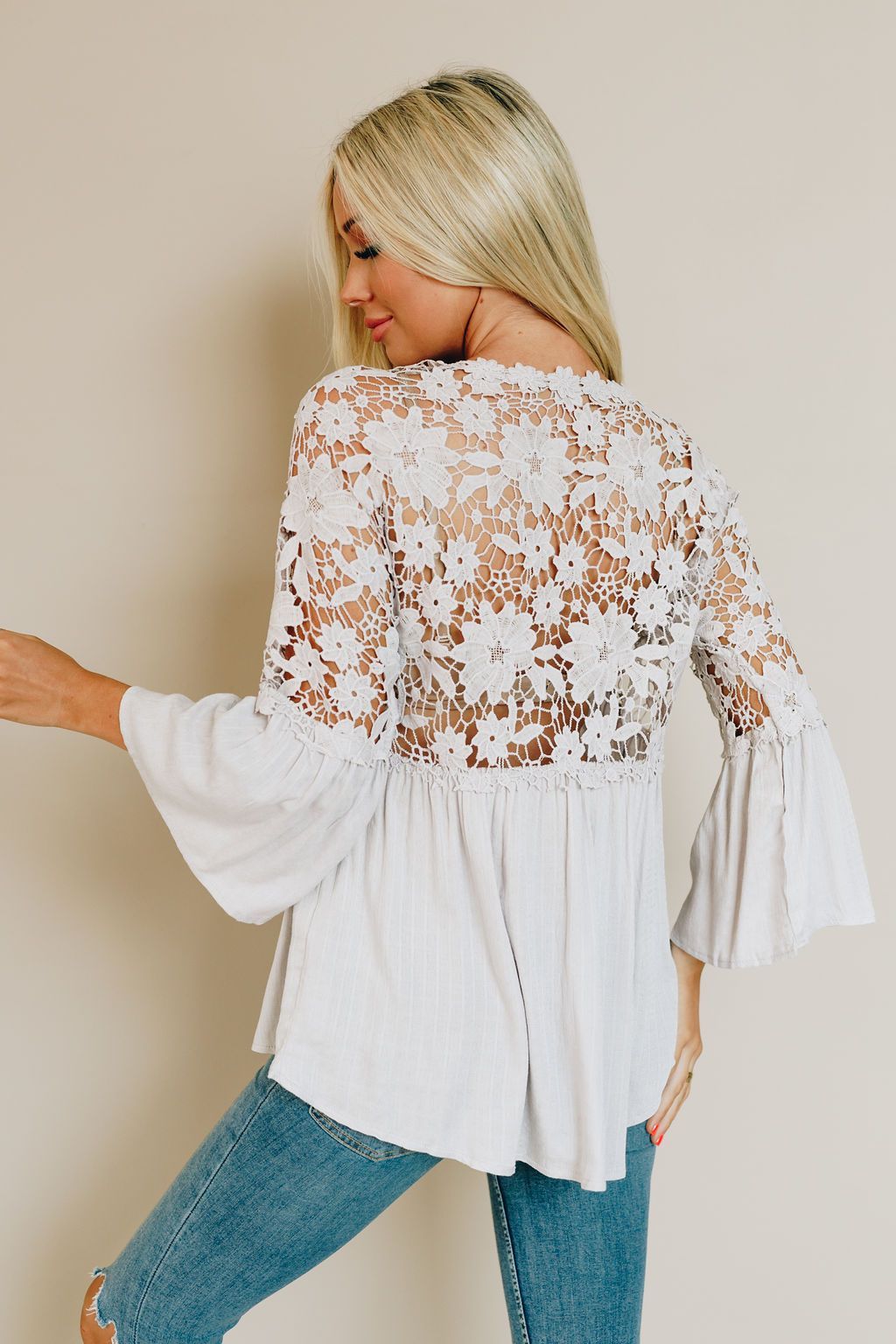 Boss Lady Lace Blouse