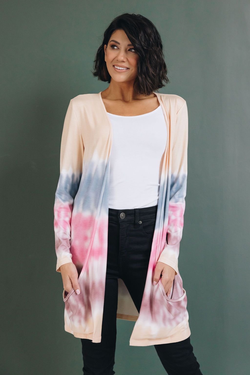 Brooklyn Tie-Dye Cardigan