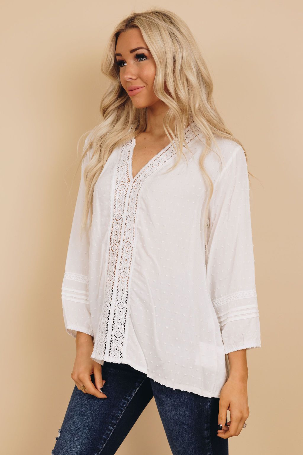 Spears Swiss Dot Shirt