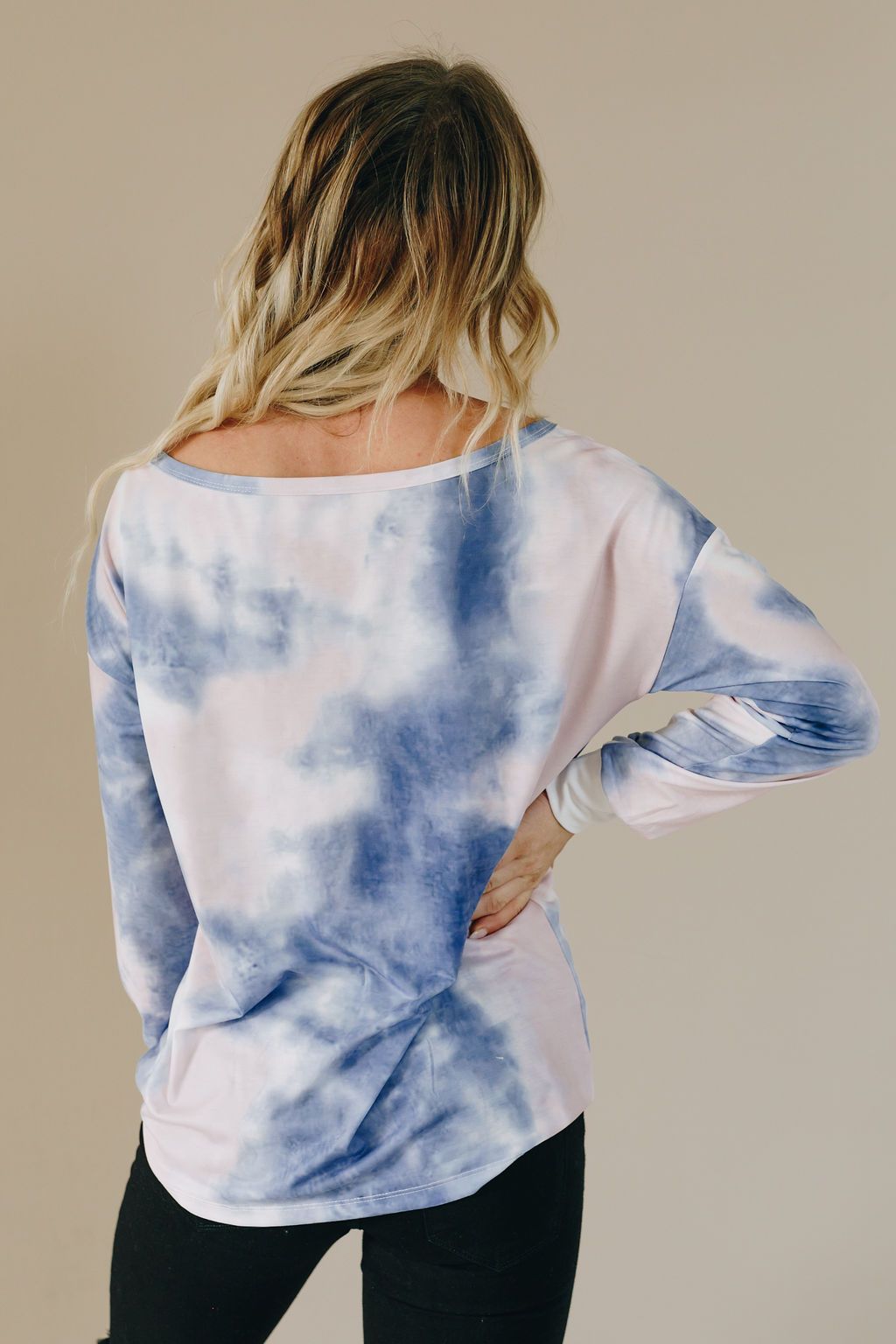 JoJo Tie Dye Pullover Sweatshirt