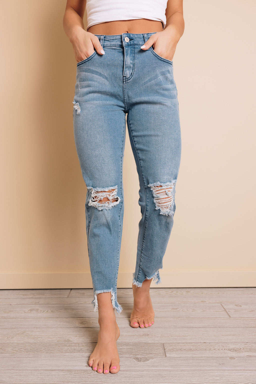 High Tide Distressed Denim