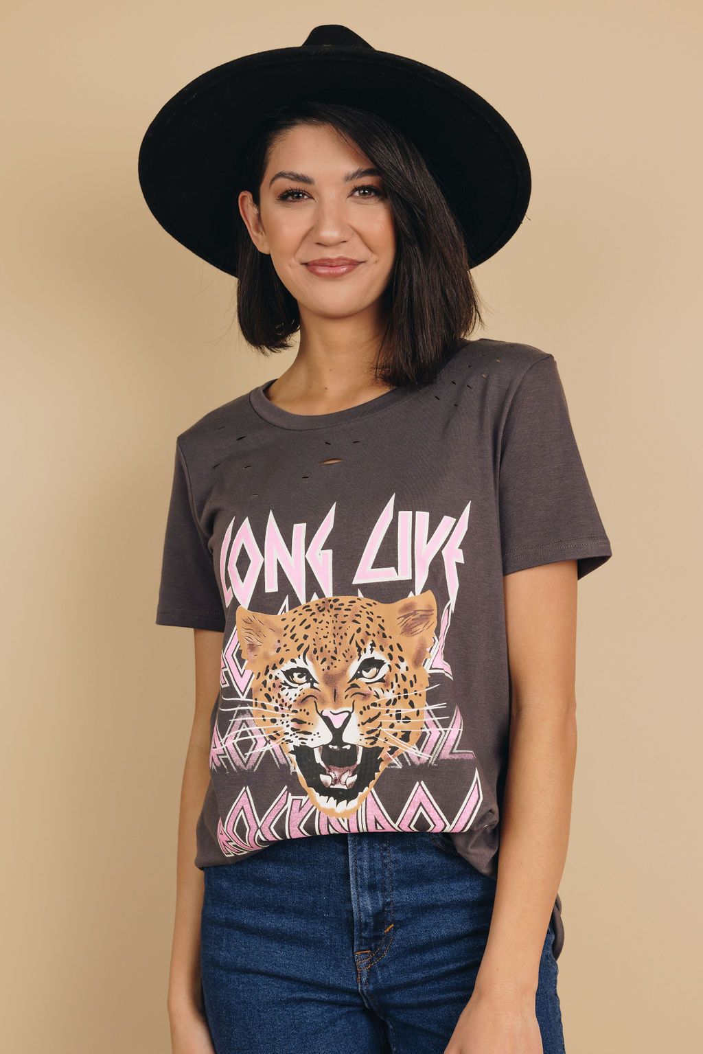 Long Live Rock N Rol Graphic Tee