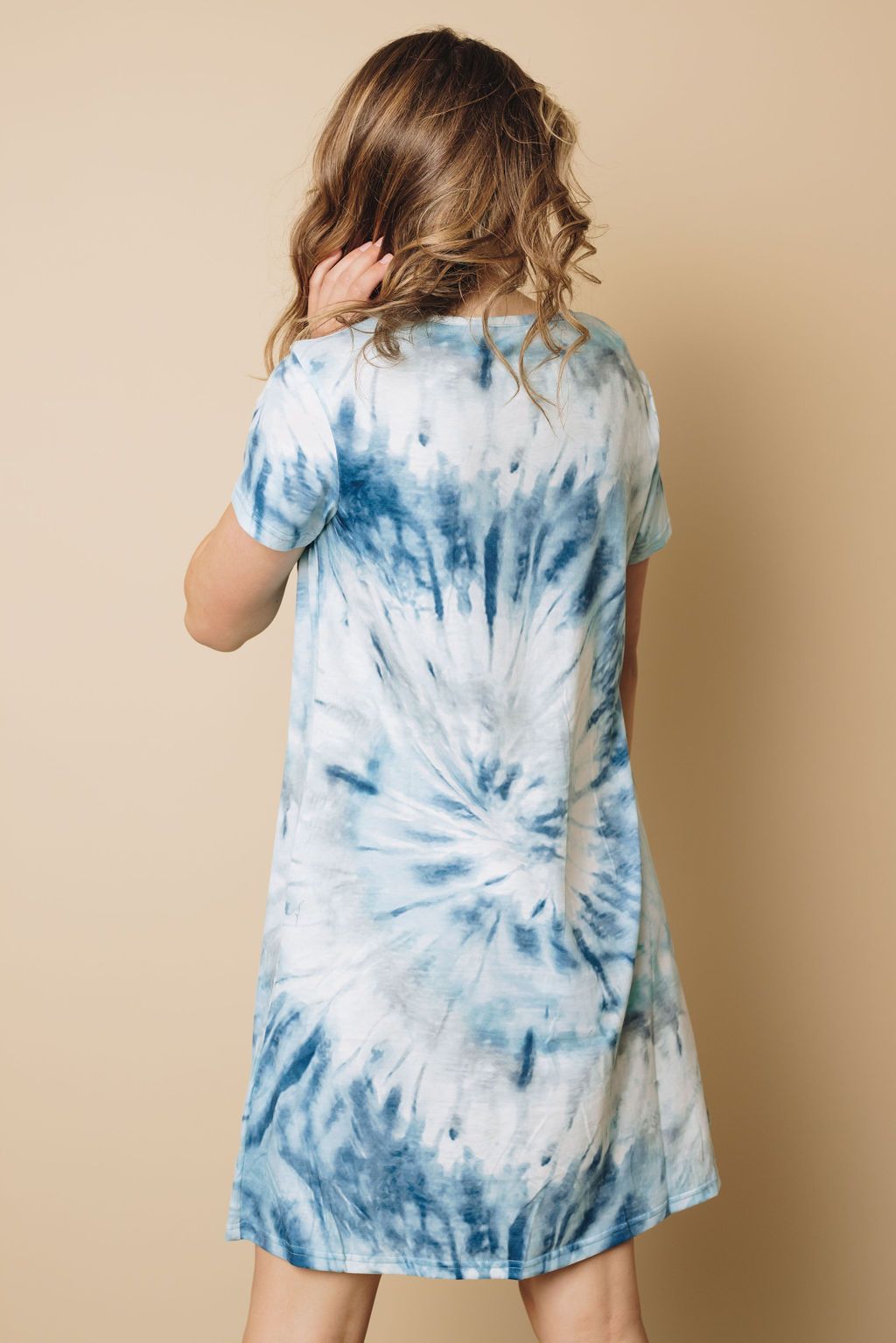Dani Tie-dye T-shirt Mini Dress