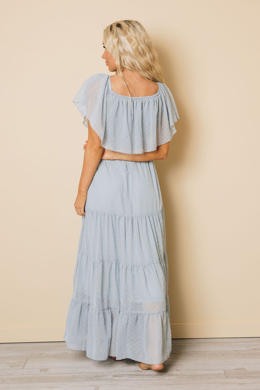 Macy Off Shoulder Maxi Dress