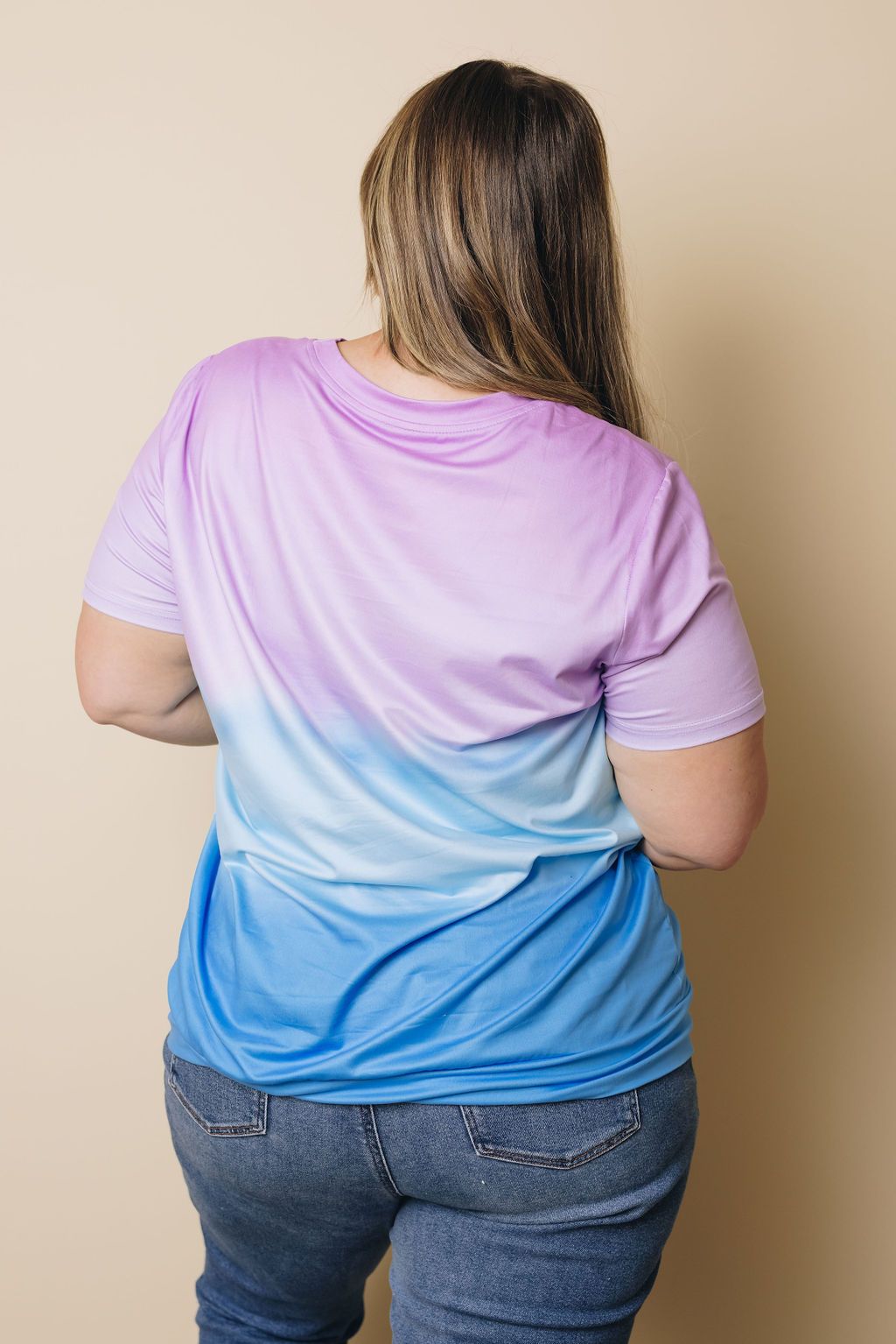 Plus Size - Closer To The Edge Tie Dye Top