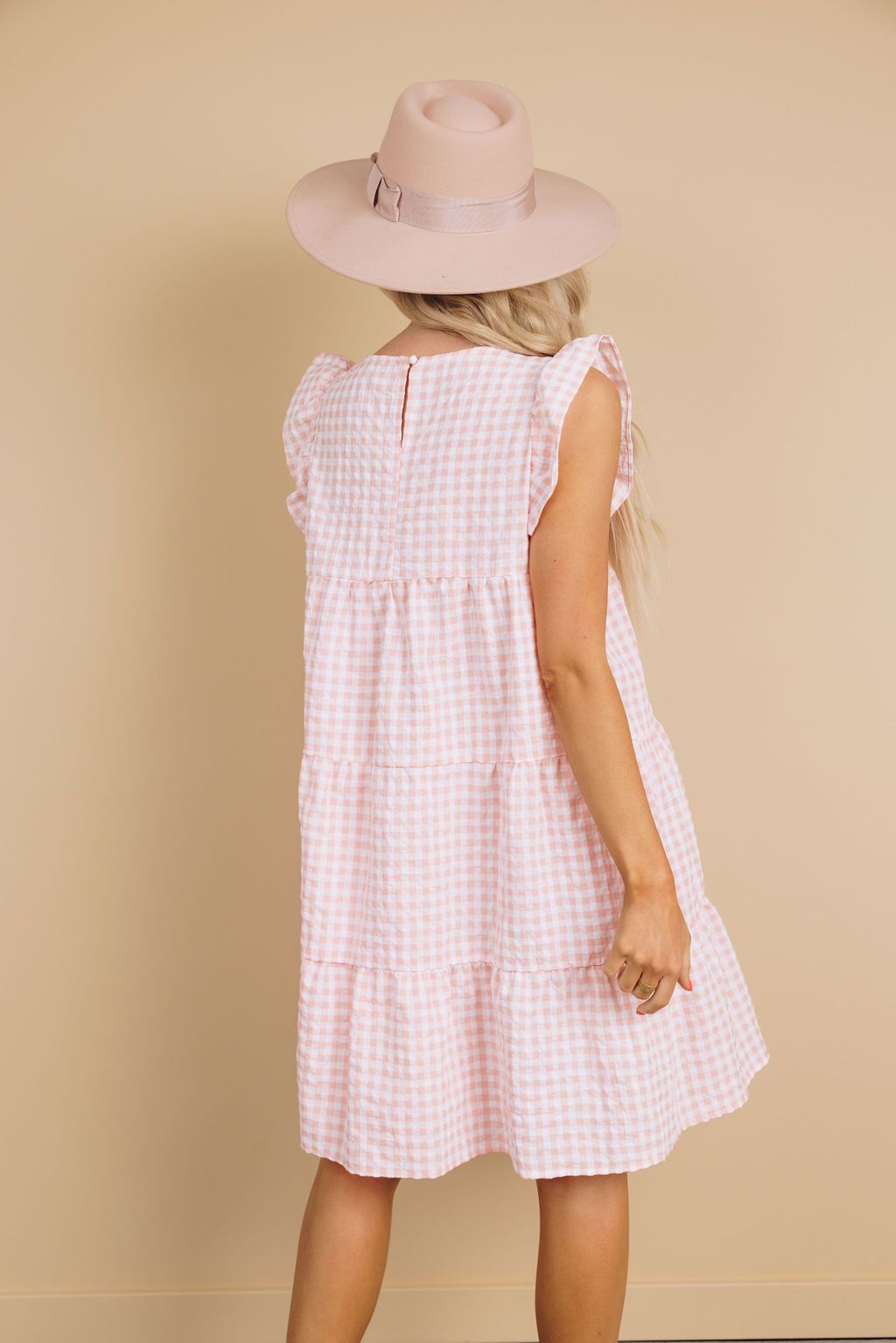 Scottsdale Plaid Ruffle Dress
