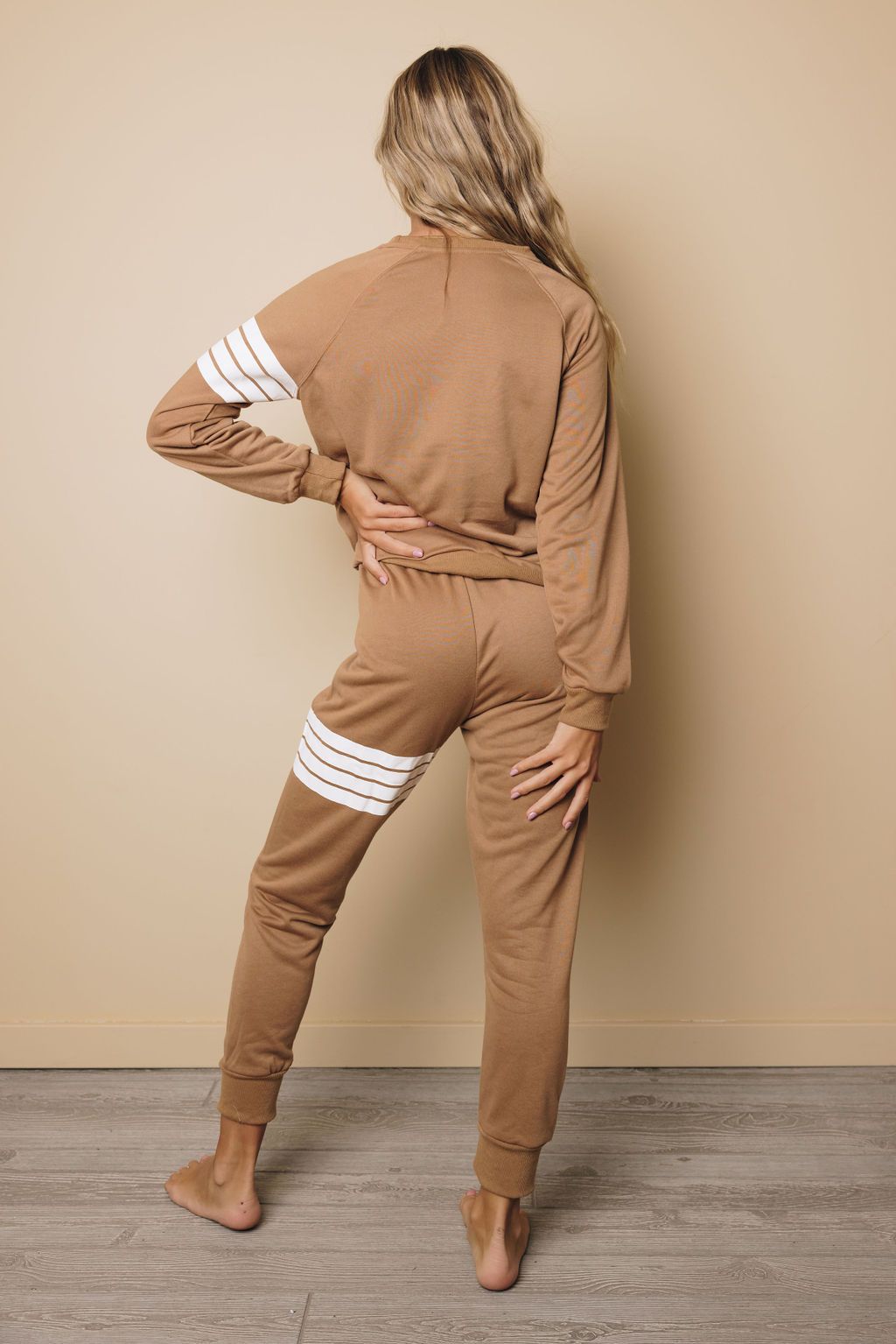 Kellan Striped Jogger Set