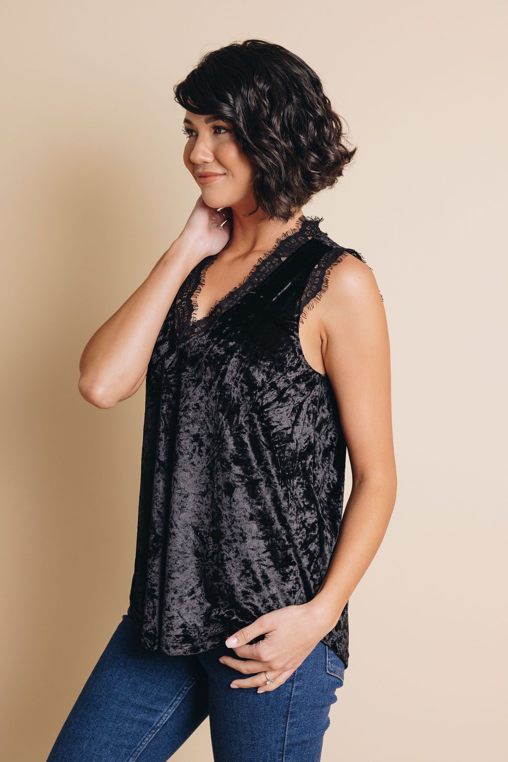 Nastia Lace Tank