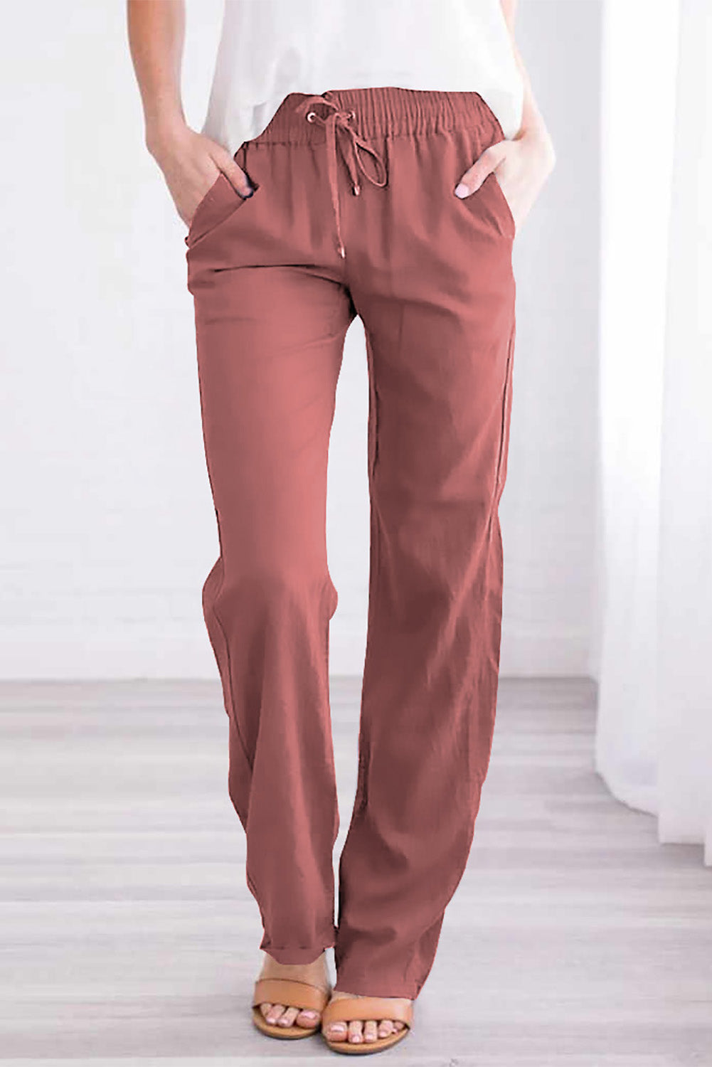 Demi Elastic Waist Pants