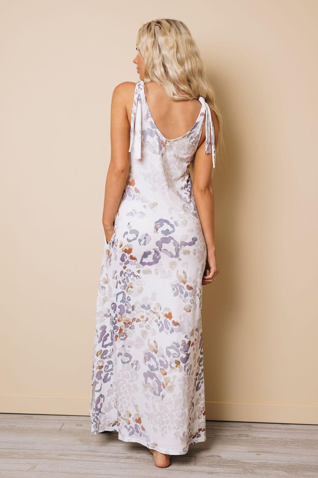 Romantic Slit Maxi Dress