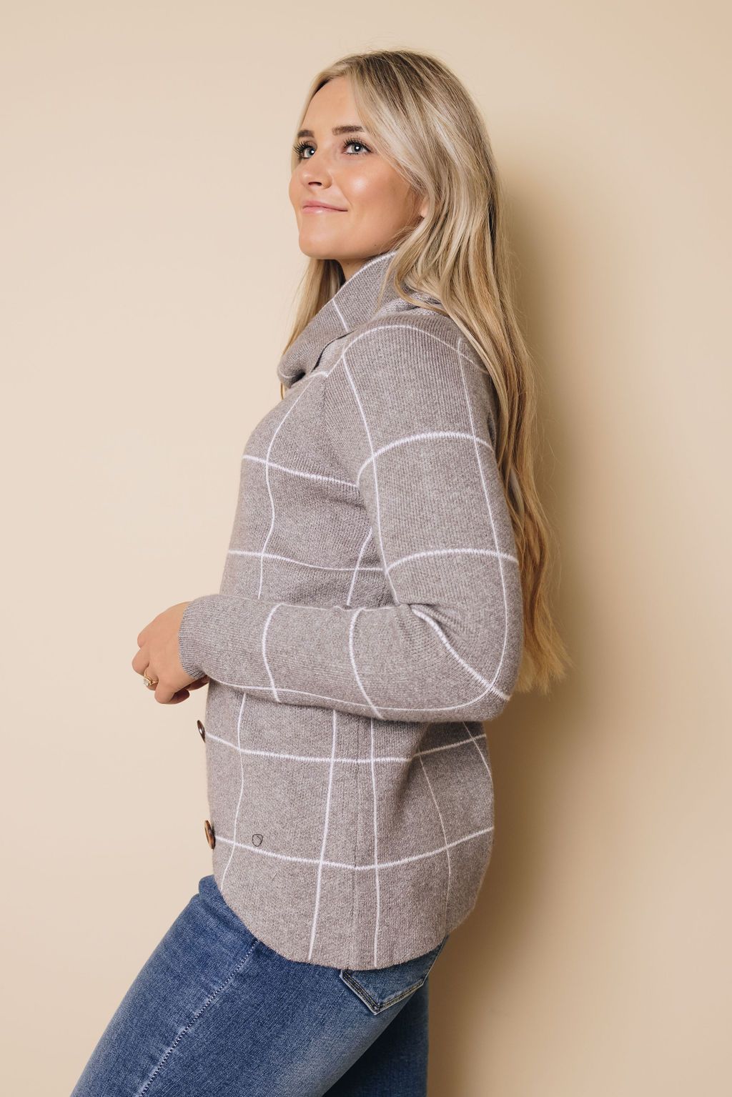 Mix It Up Plaid Turtleneck