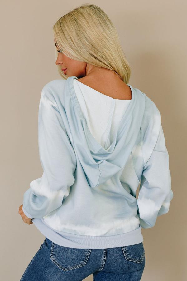 Say It With Love Tie Dye Hoodie