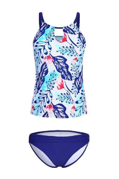 Viola Patterned Tankini
