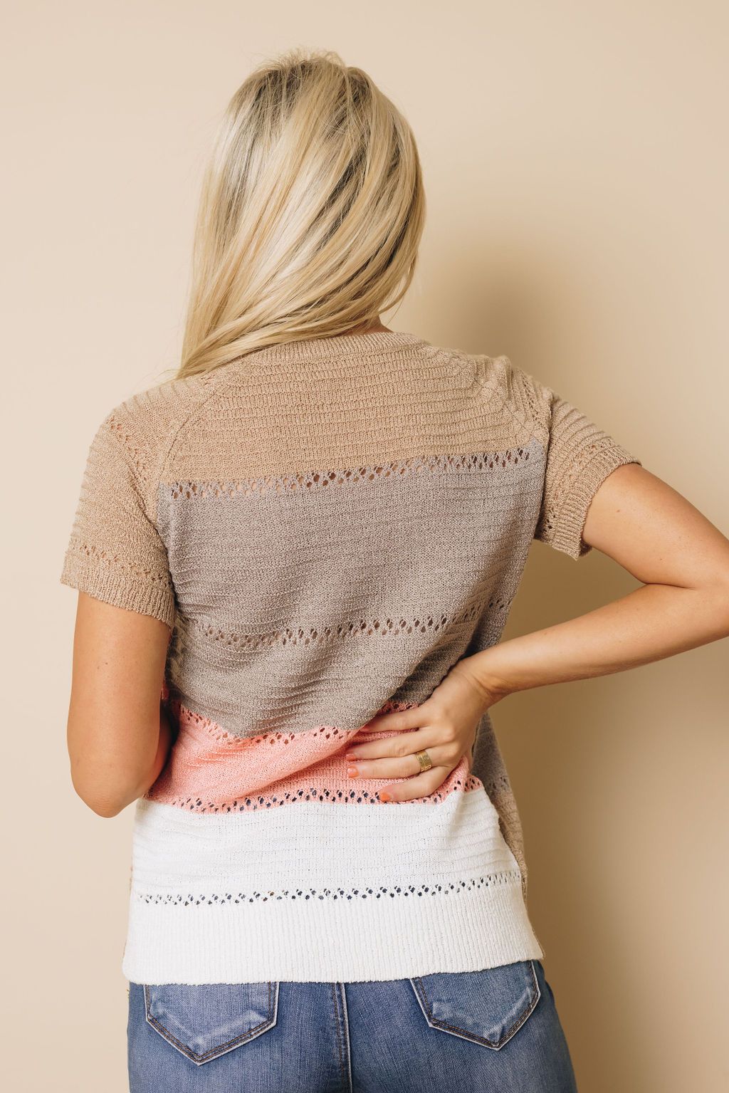 Aiden Multicolor Stripe Top