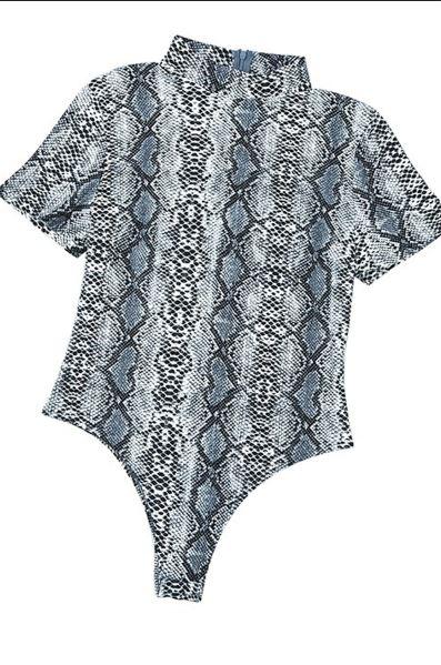 Get Wild Snakeskin Bodysuit